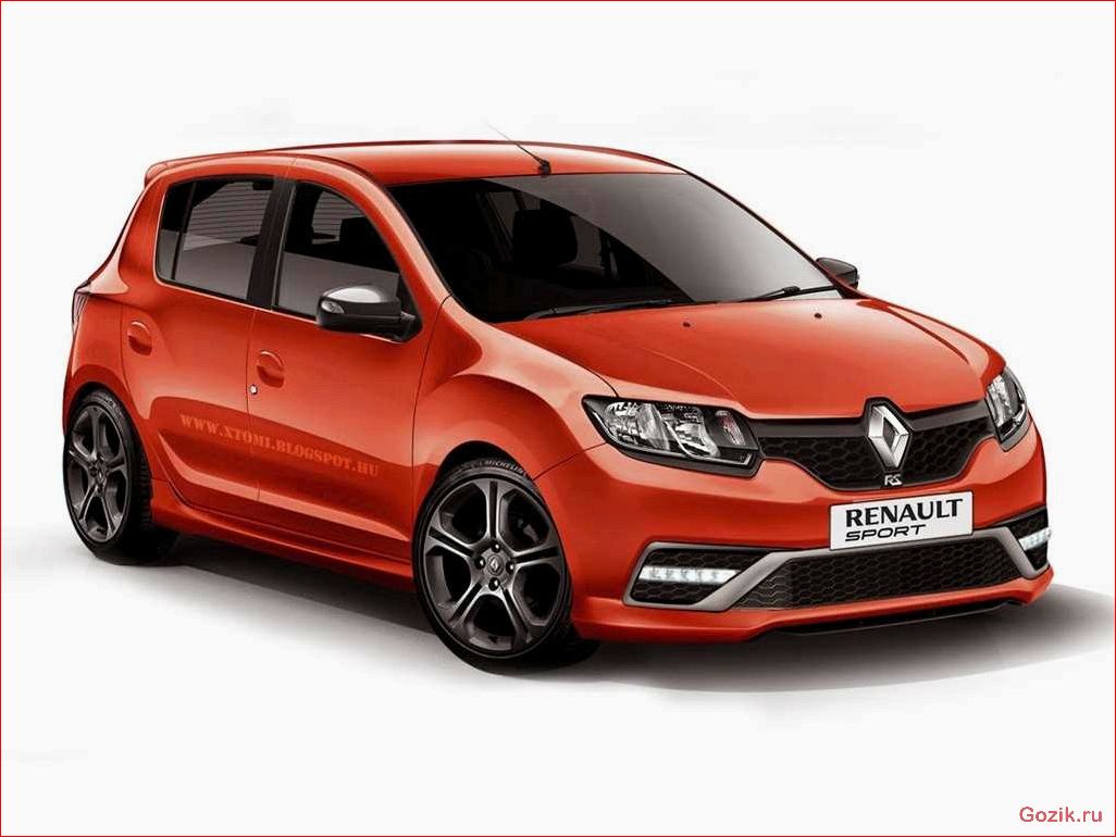Хэтчбек Renault Sandero RS 2016 хэтчбек, renault, sandero, 2016