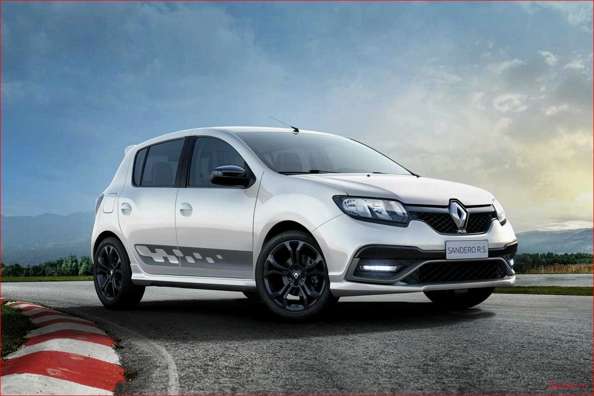 Хэтчбек Renault Sandero RS 2016 хэтчбек, renault, sandero, 2016