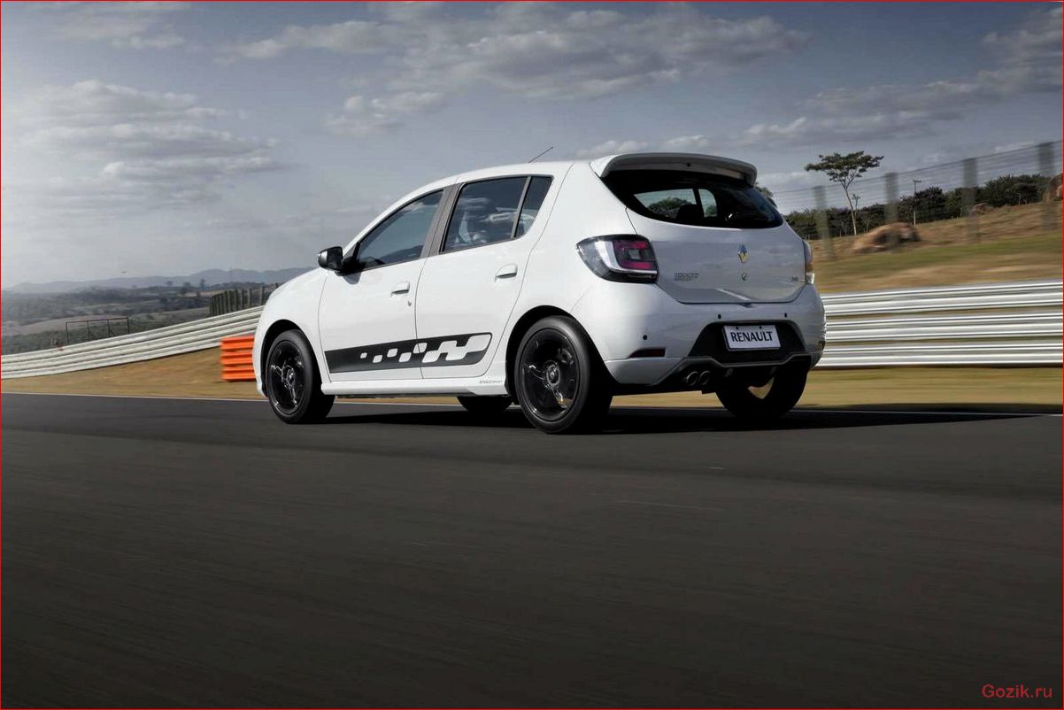 Хэтчбек Renault Sandero RS 2016 хэтчбек, renault, sandero, 2016
