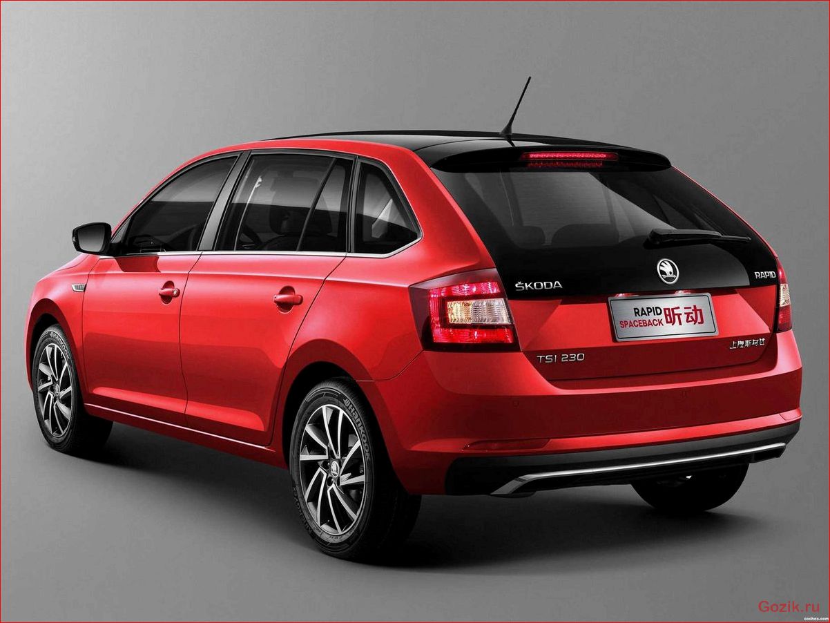 Хетчбек Skoda Rapid Spaceback 2013-2014 хетчбек, skoda, rapid, spaceback, 2013-2014