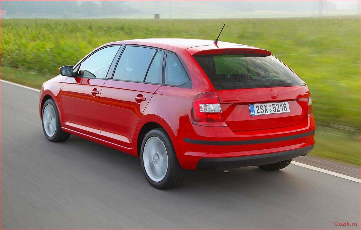 Хетчбек Skoda Rapid Spaceback 2013-2014 хетчбек, skoda, rapid, spaceback, 2013-2014