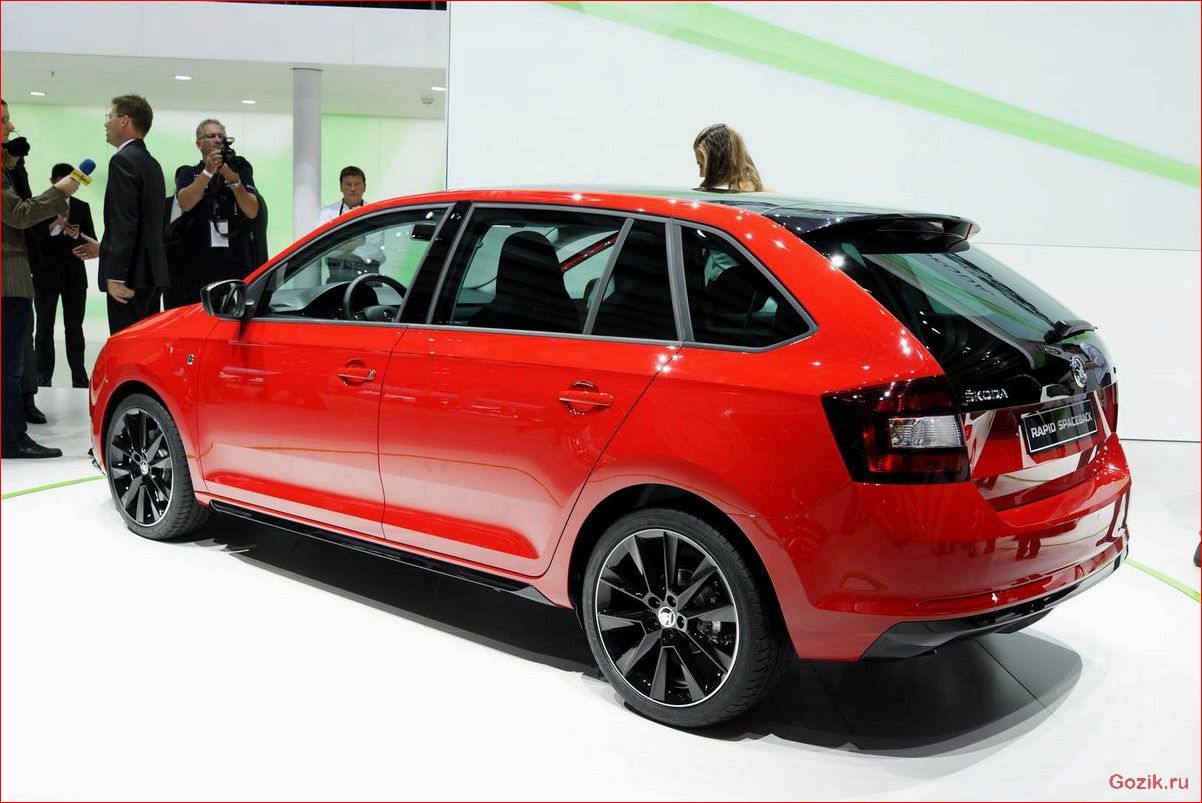 Хетчбек Skoda Rapid Spaceback 2013-2014 хетчбек, skoda, rapid, spaceback, 2013-2014