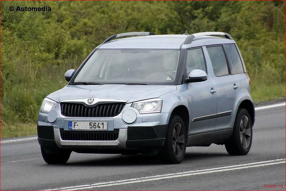 Чешский кроссовер Skoda Yeti первого поколения: особенности и характеристики чешский, кроссовер, skoda, yeti, первого