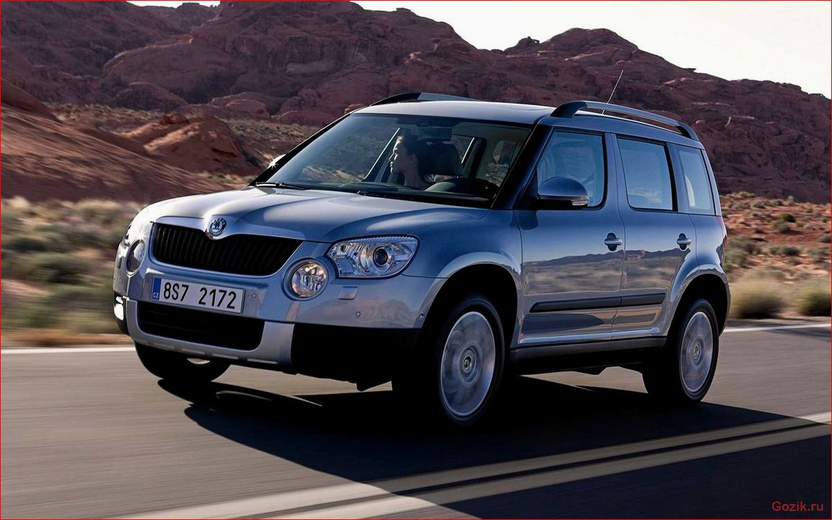 Чешский кроссовер Skoda Yeti первого поколения: особенности и характеристики чешский, кроссовер, skoda, yeti, первого