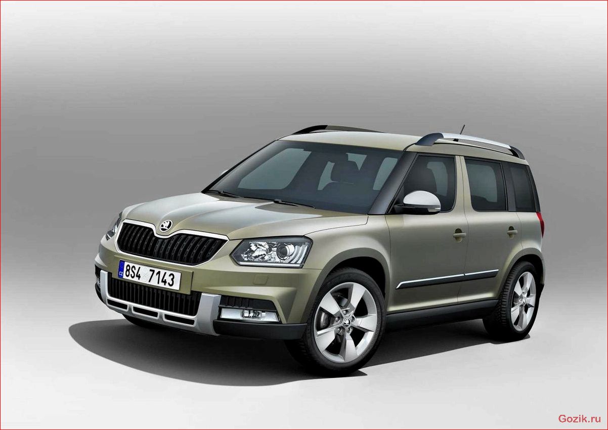 Чешский кроссовер Skoda Yeti первого поколения: особенности и характеристики чешский, кроссовер, skoda, yeti, первого