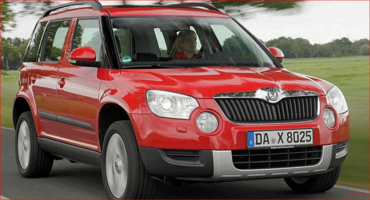 Чешский кроссовер Skoda Yeti первого поколения: особенности и характеристики чешский, кроссовер, skoda, yeti, первого