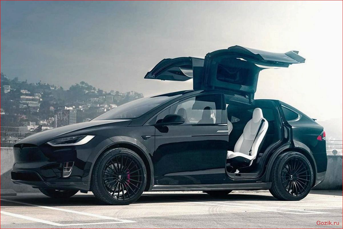 Электрический кроссовер Tesla Model X электрический, кроссовер, tesla, model