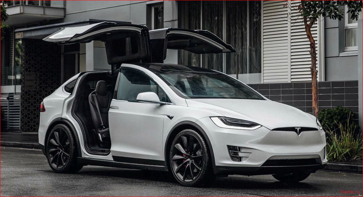Электрический кроссовер Tesla Model X электрический, кроссовер, tesla, model