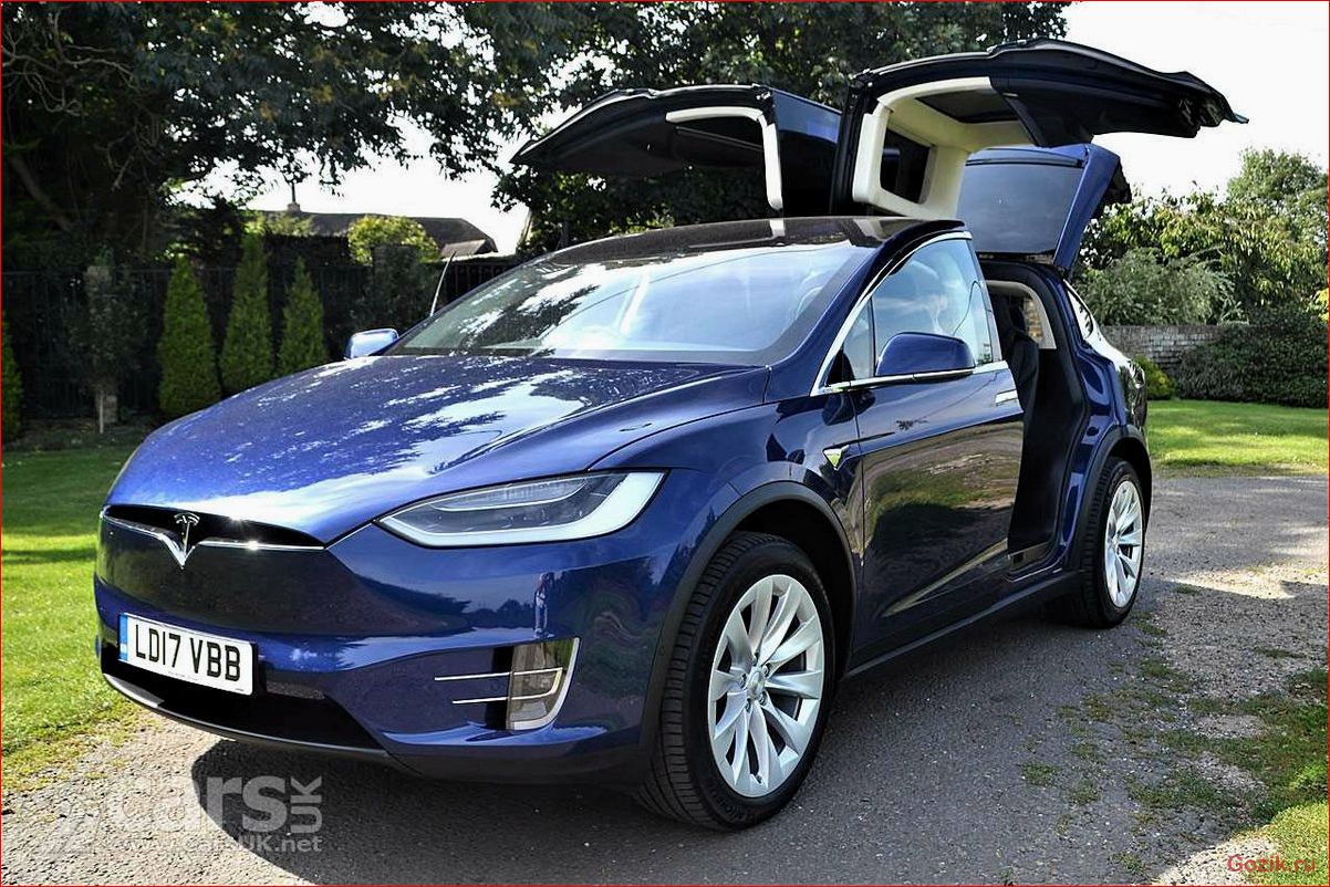 Электрический кроссовер Tesla Model X электрический, кроссовер, tesla, model