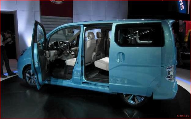 электрический, минивен, nissan, e-nv200