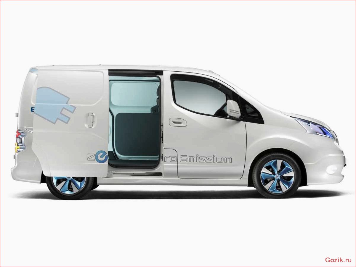 электрический, минивен, nissan, e-nv200