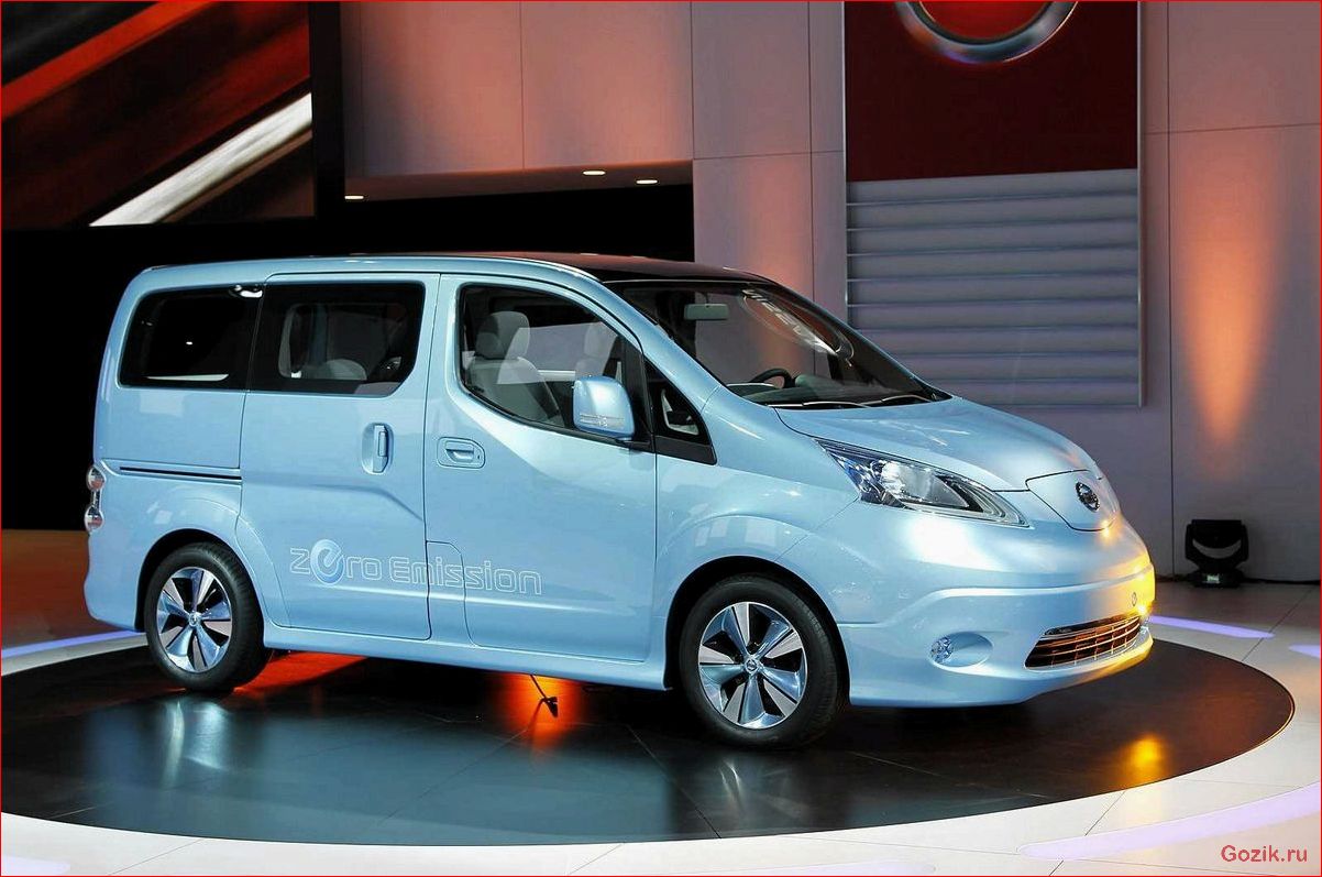 электрический, минивен, nissan, e-nv200