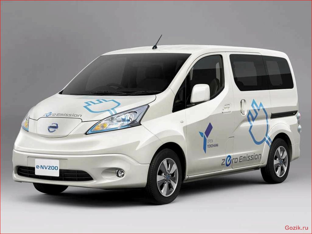 электрический, минивен, nissan, e-nv200