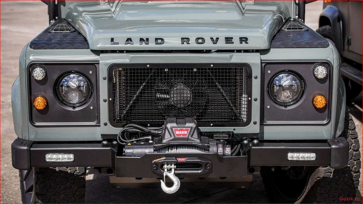 Электрический Land Rover Defender едет в Женеву электрический, land, rover, defender, едет