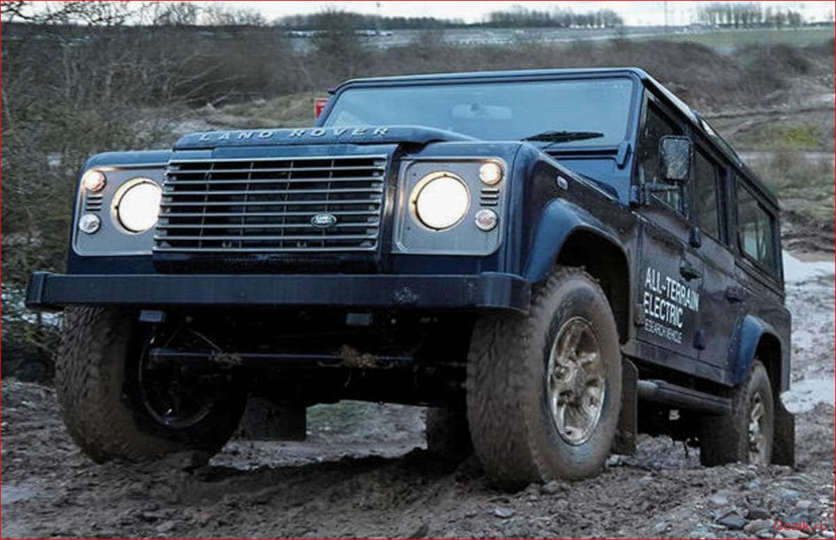 Электрический Land Rover Defender едет в Женеву электрический, land, rover, defender, едет