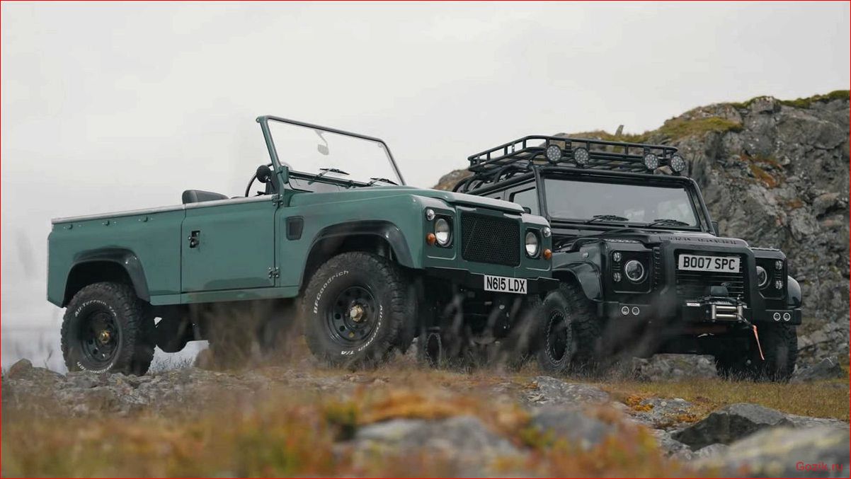 Электрический Land Rover Defender едет в Женеву электрический, land, rover, defender, едет