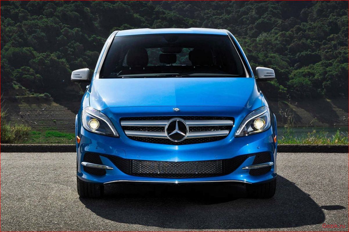 Электромобиль Mercedes B-Class Electric Drive 2014 электромобиль, mercedes, b-class, electric, drive