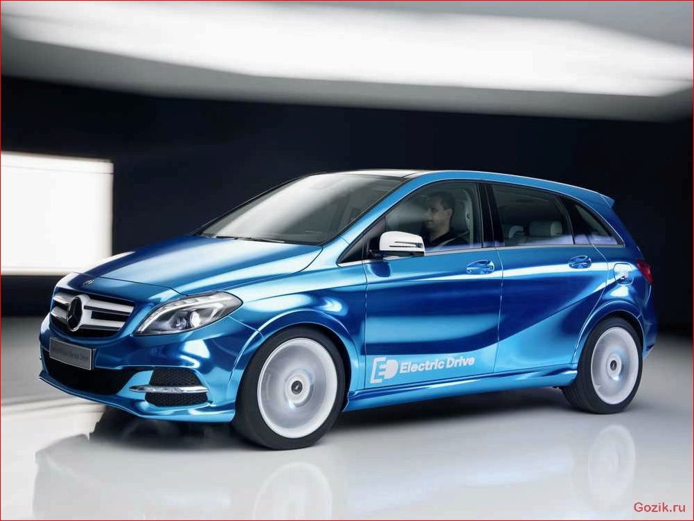 Электромобиль Mercedes B-Class Electric Drive 2014 электромобиль, mercedes, b-class, electric, drive