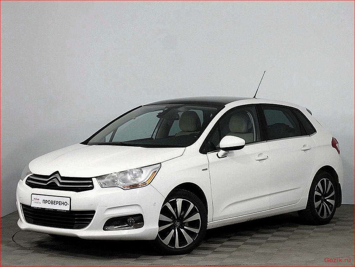 Хэтчбек Citroen C4 Vitamin 2013-2014 хэтчбек, citroen, vitamin, 2013-2014