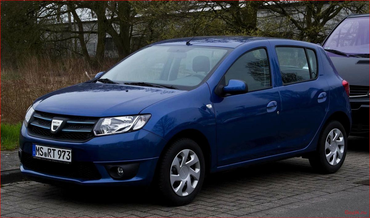 Хэтчбек Dacia Sandero второго поколения хэтчбек, dacia, sandero, второго, поколения