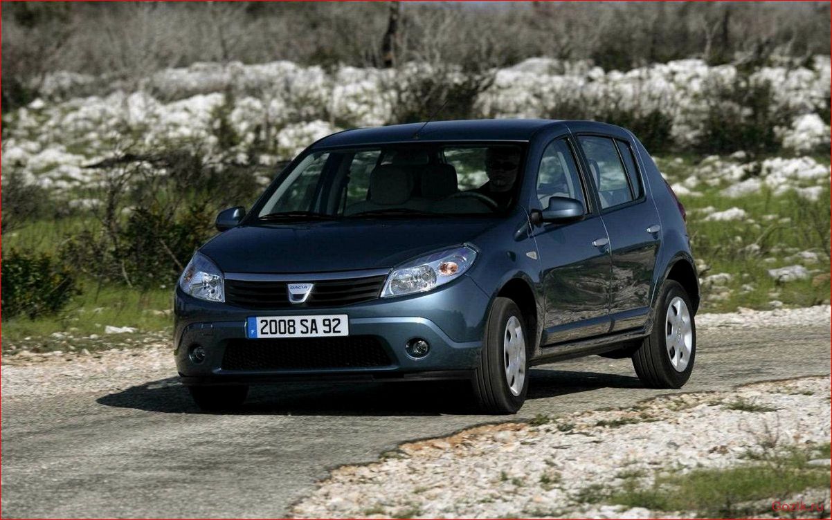 Хэтчбек Dacia Sandero второго поколения хэтчбек, dacia, sandero, второго, поколения
