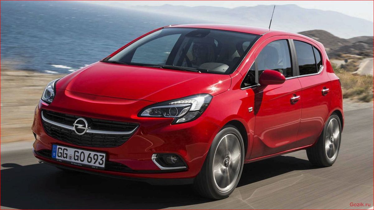 Хэтчбек Opel Corsa 2015: описание, характеристики, цены хэтчбек, opel, corsa, 2015, описание