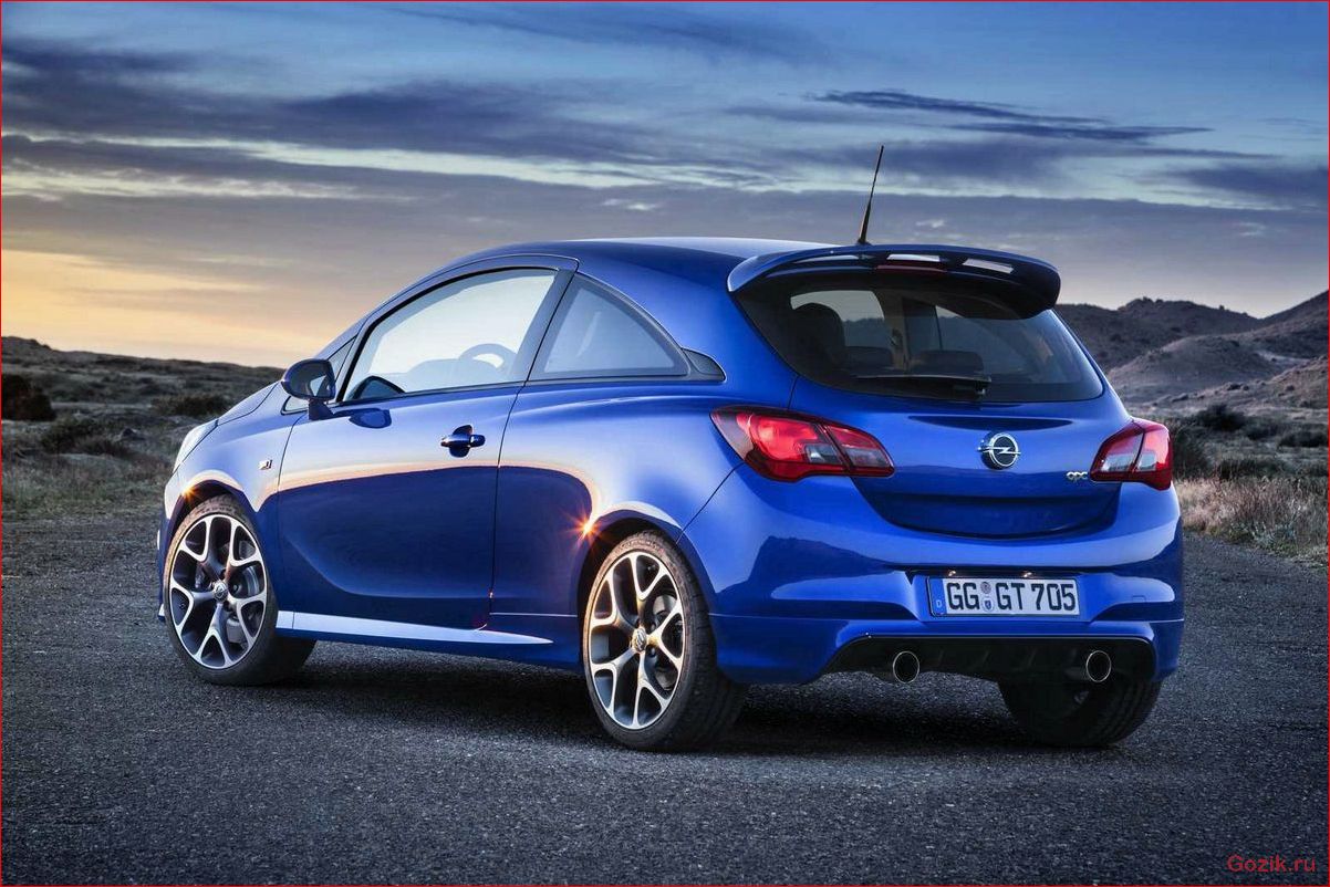 Хэтчбек Opel Corsa 2015: описание, характеристики, цены хэтчбек, opel, corsa, 2015, описание