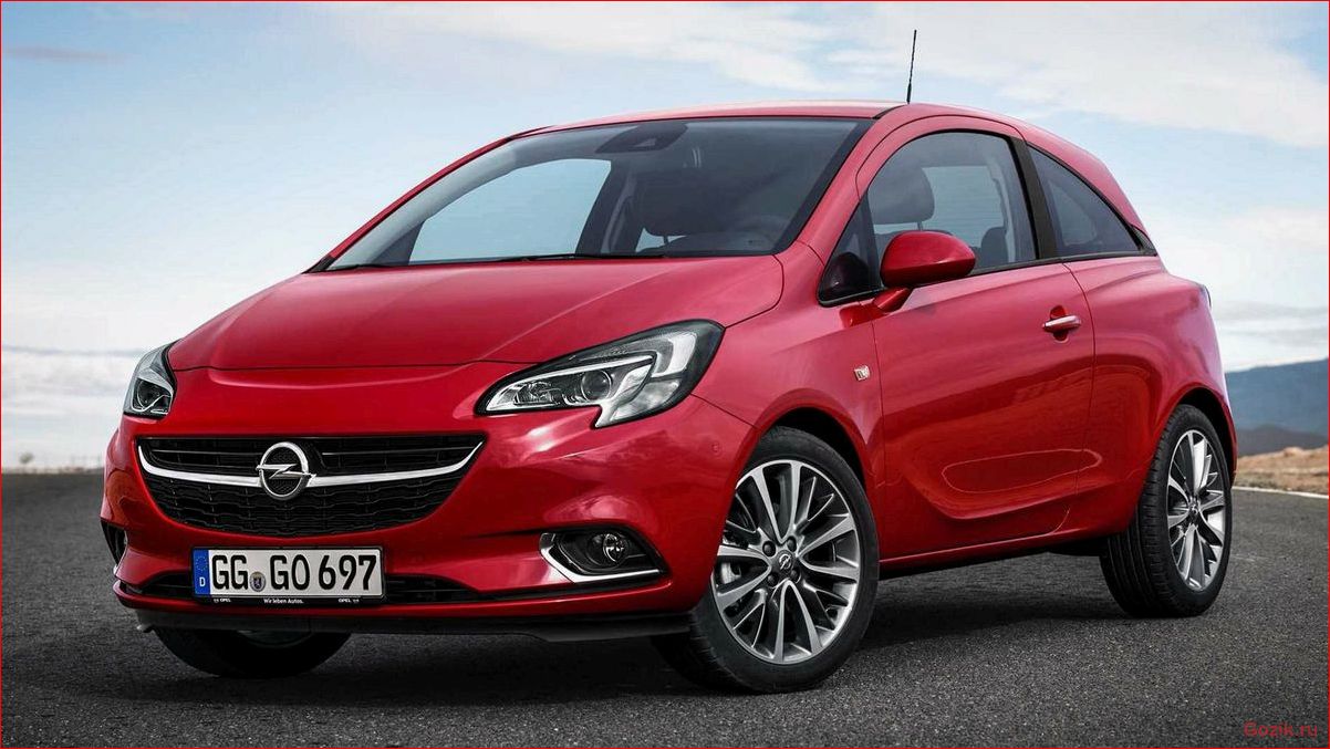 Хэтчбек Opel Corsa 2015: описание, характеристики, цены хэтчбек, opel, corsa, 2015, описание