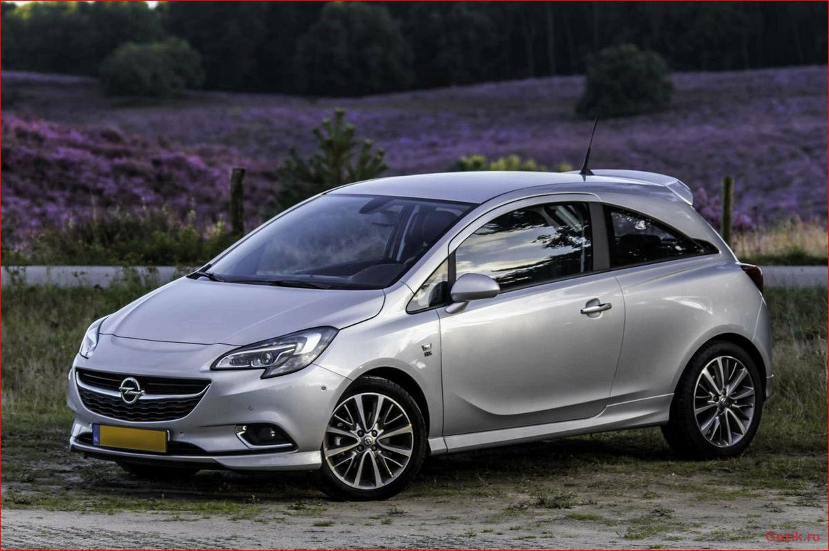 Хэтчбек Opel Corsa 2015: описание, характеристики, цены хэтчбек, opel, corsa, 2015, описание