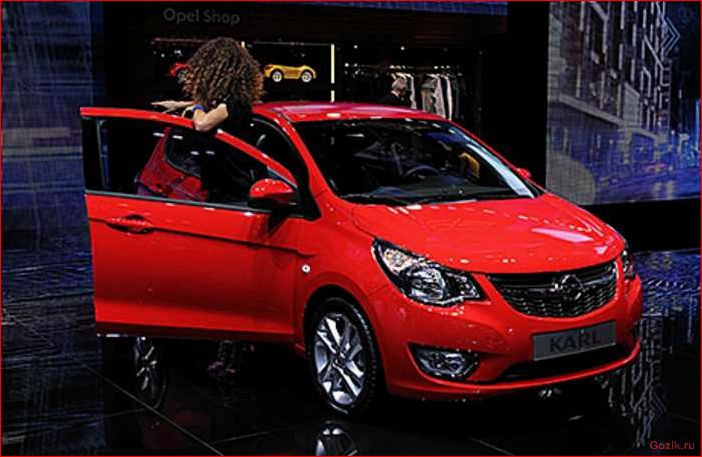 Хэтчбек Opel Karl 2015 хэтчбек, opel, karl, 2015