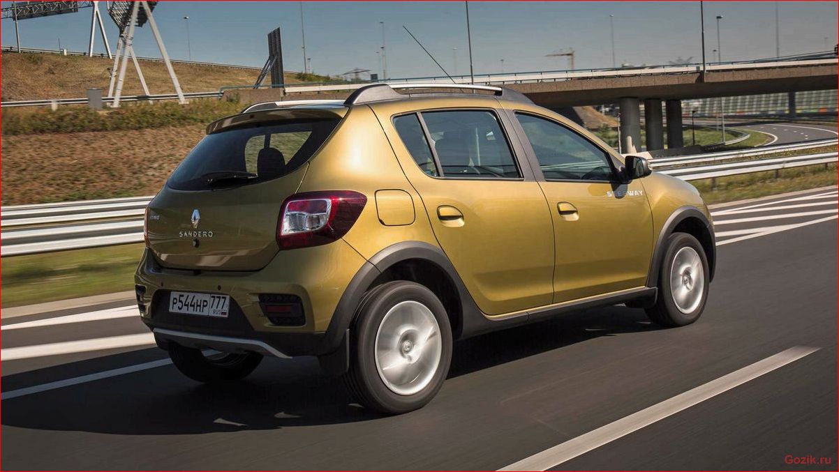 Хэтчбек Renault Sandero Stepway 2015: особенности, характеристики, цены хэтчбек, renault, sandero, stepway, 2015