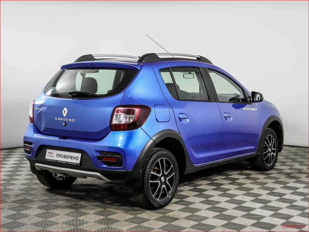 Хэтчбек Renault Sandero Stepway 2015: особенности, характеристики, цены хэтчбек, renault, sandero, stepway, 2015