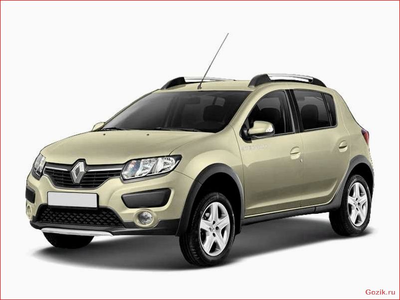 Хэтчбек Renault Sandero Stepway 2015: особенности, характеристики, цены хэтчбек, renault, sandero, stepway, 2015